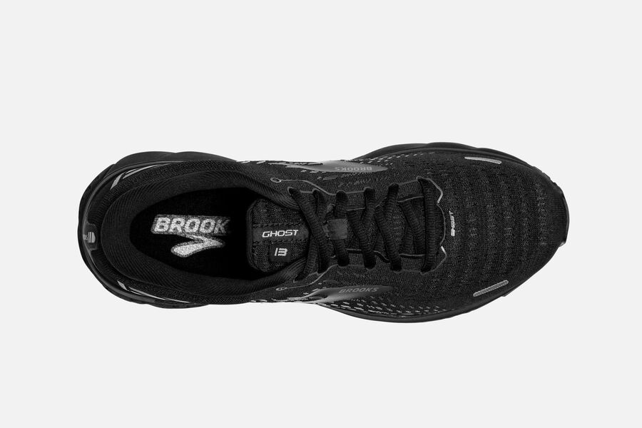 Brooks Running Shoes Mens Black - Ghost 13 Road - 9502-LNSEM